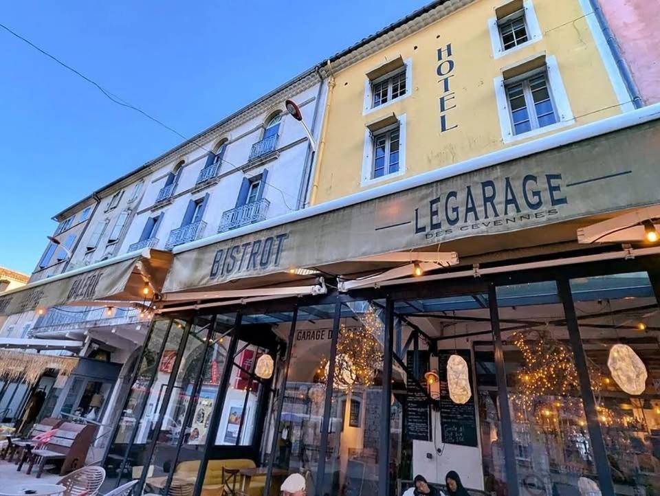 L'Hotel Du Garage Des Cevennes Anduze Bagian luar foto
